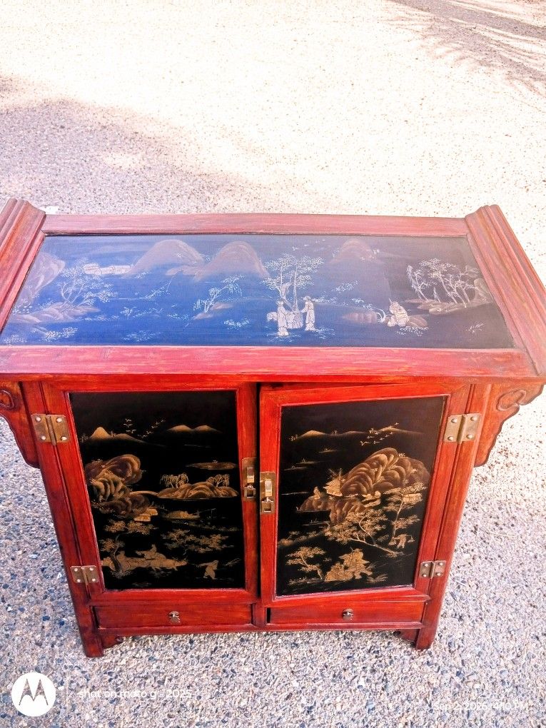 Antique Chinese altar cabinet