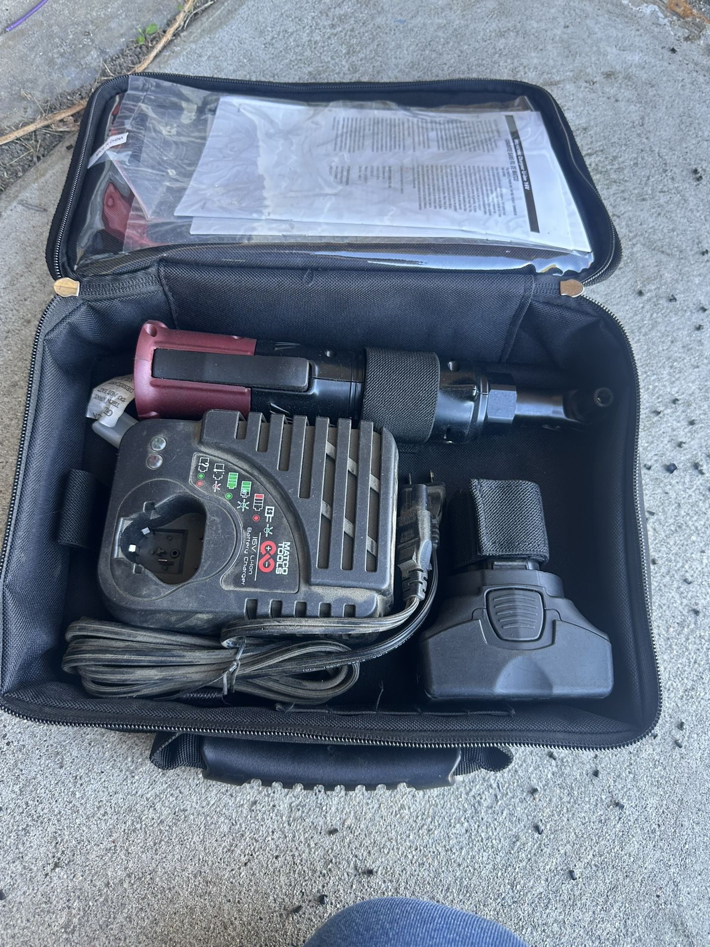 Matco 1/4 Bit Driver Electric Ratchet