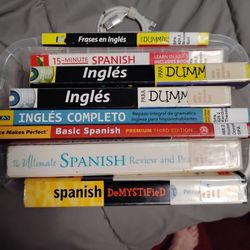 Learn Spanish And Ingles Books And CDS 