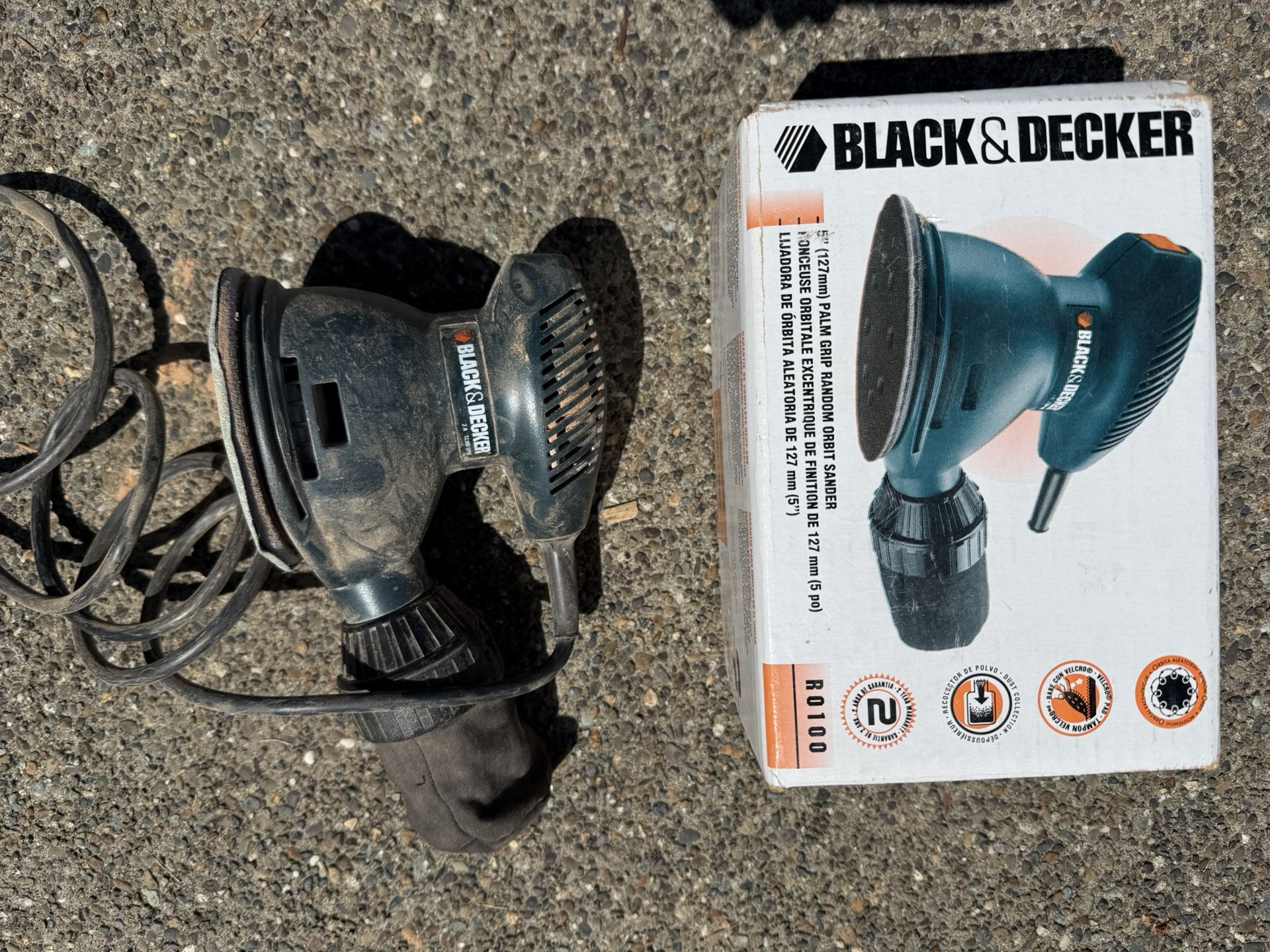 Black And Decker 5” Palm Sander