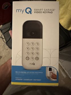 Garage Door Opener With Camera