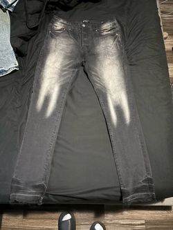 Purple jeans