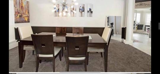 Dinning Room Set And Curio Set For Sale