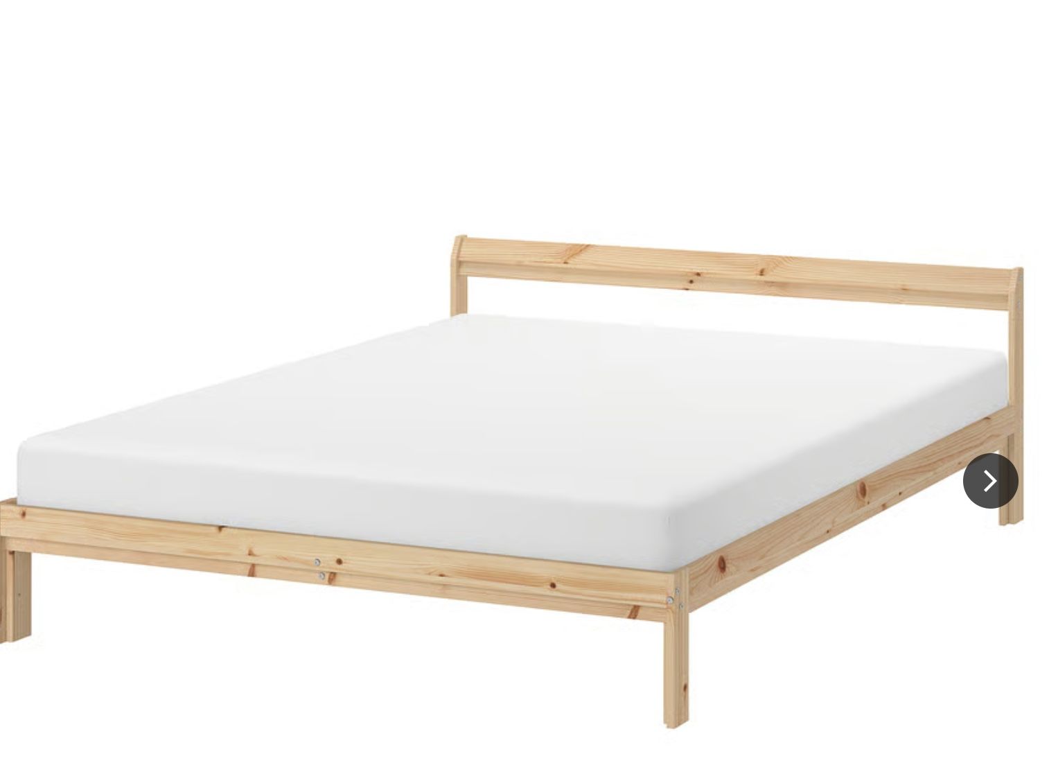 Wooden Bed Frame And Free Mattress