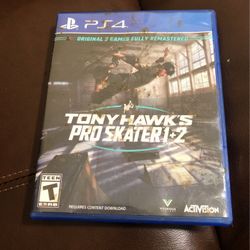 Tony Hawks Pro Skate 1+2 PS4