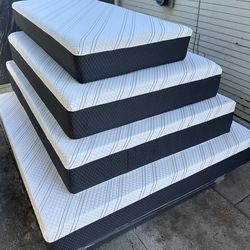 Queen Size Mattress Pillow Top New