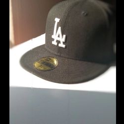 Los Angeles Dodgers Fitted Hat Used Like New 7 1/2 