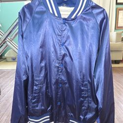 Vintage Windbreaker Jacket. LA Dodger Colors 