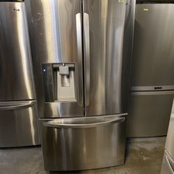 French Door LG Black Stainless 