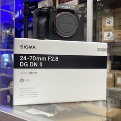 Sony a7 IV with sigma 24-70mm f2.8 II