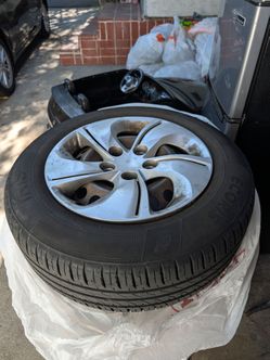 OEM 15" Steel Wheels & Tires - 2013 Honda Civic LX