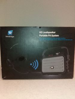 WinBridge H5 Portable PA Loudspeaker System