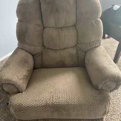 Brown Recliner 