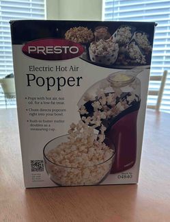 Presto Electric Hot Air Popcorn Popper