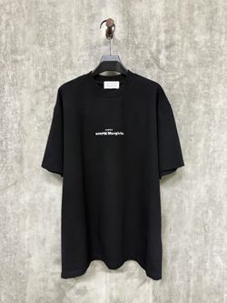 aison Margiela Inverted Logo Black T - Shirt