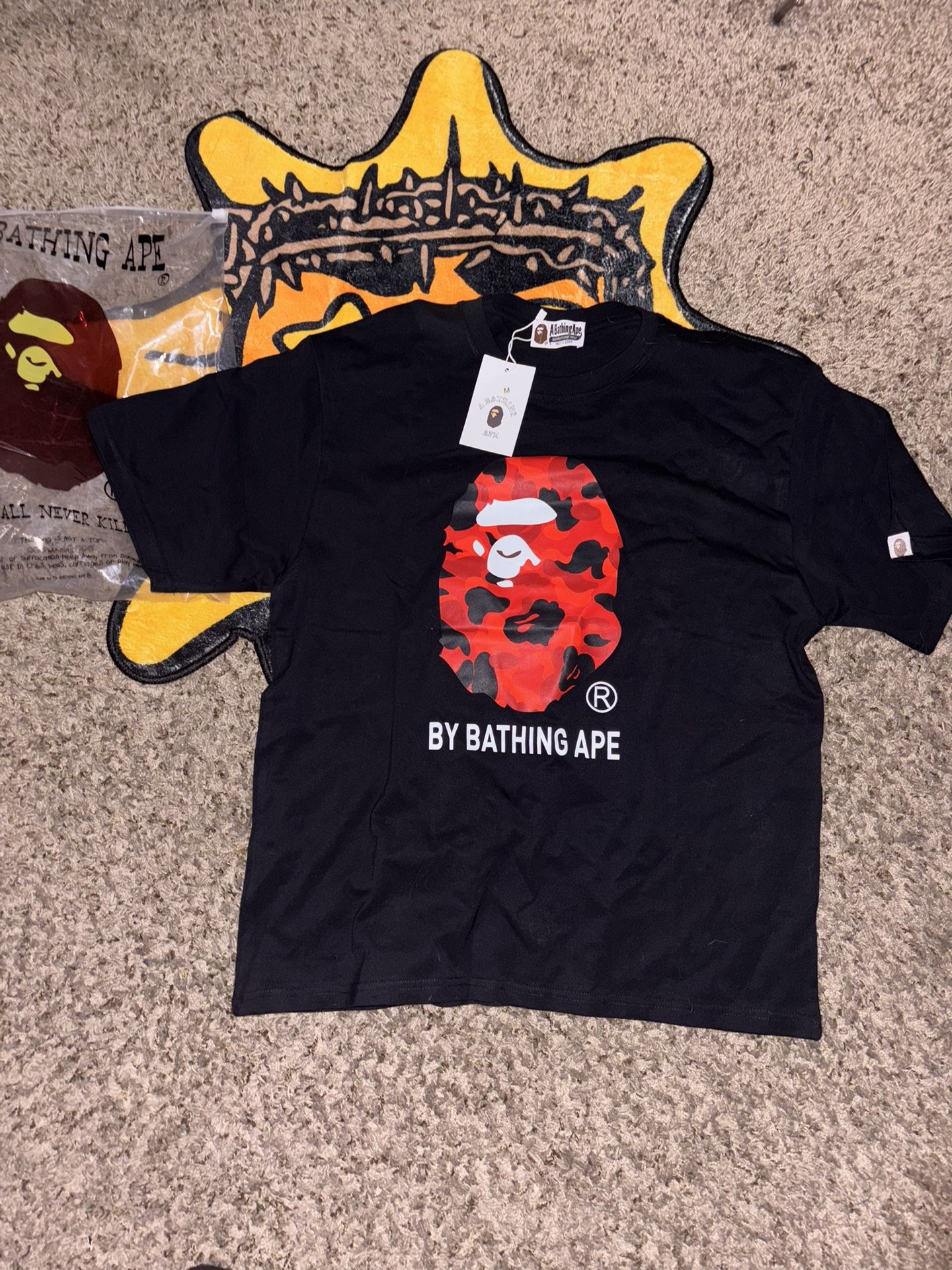 BAPE Camo “Red” Tee
