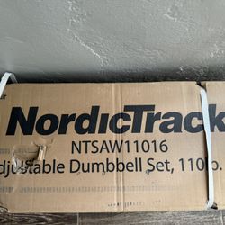NordicTrack Adjustable Dumbbell Set
