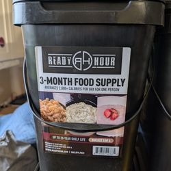 Ready Hour – 3-Month Emergency Food Supply