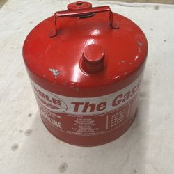 Vintage Antique Gas Can From Eagle The Gasser Name Great Condition 