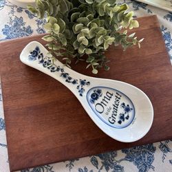 💙 “Oma is the Greatest” Decorative Spoon Rest