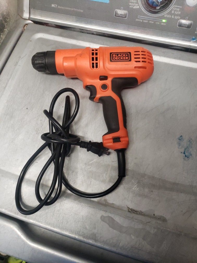 Black And Decker Corded Drill