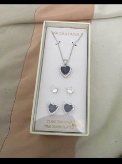 Heart jewelry set