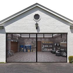 Garage Door Magnetic Screen 12x8 ft