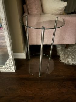 Glass Side Tables – Set of 3 