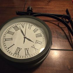 Unique Double Sided Clock