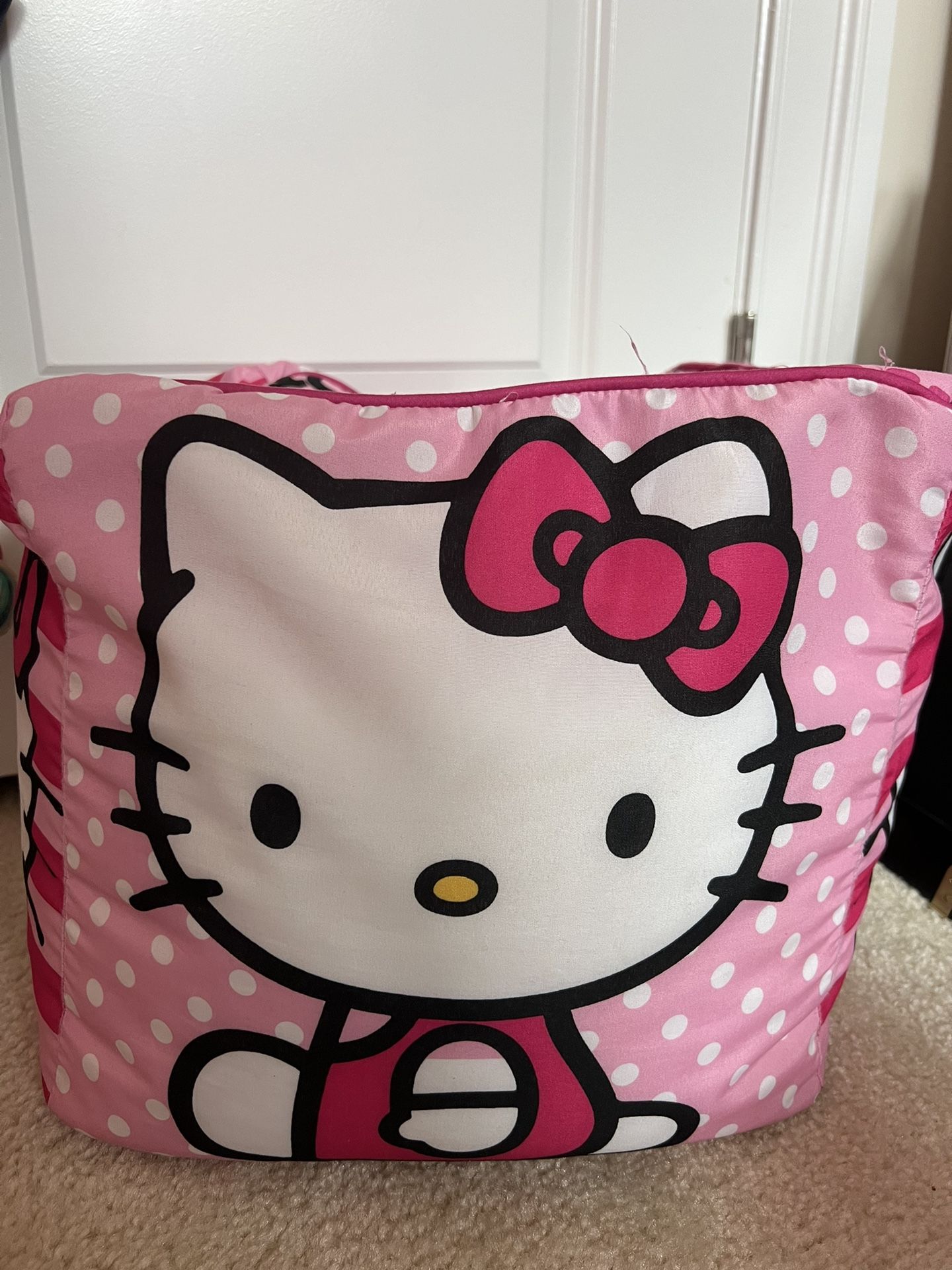 Hello Kitty Beanbag Cube - Like New!