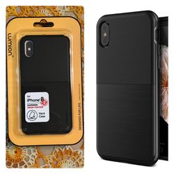 BRAND NEW/SEALED iPhone X Case, (Gardien - Black Metallic) Tough Rugged Protection Full Body Cover