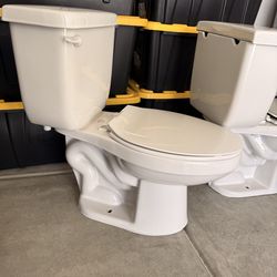 New toilets