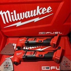 New Milwaukee m18 Multi tool no less than $80 each