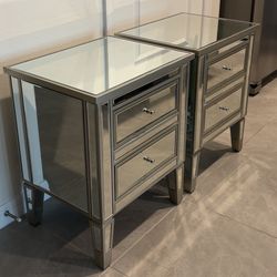 Mirrored Christopher Knight Home End Tables