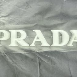 PRADA retail sign display light Rodeo Drive prop