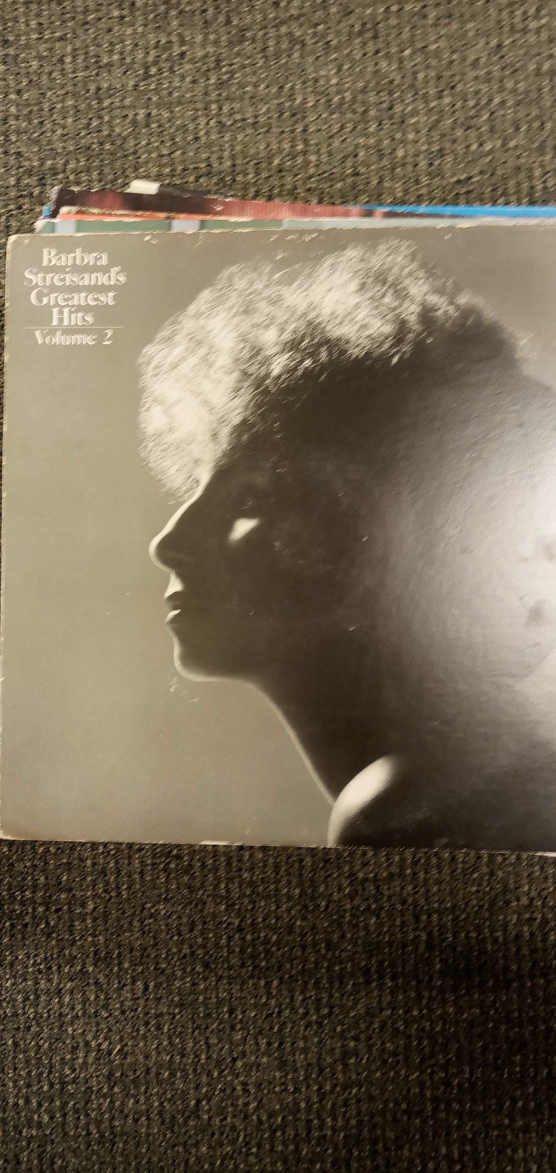 Barbra Streisand greatest Hits Volume 2 vinyl record