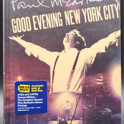 Paul McCartney : Good Evening New York City - 2 CD & 2 DVD Set - New Sealed