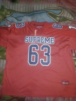Supreme Red Bone Jersey