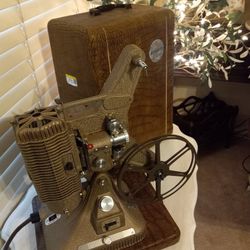 Rare Keystone Commander Deluxe Projector With Box All Original Works