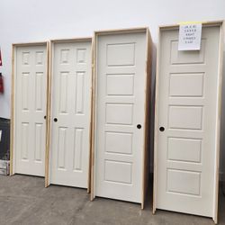 INTERIOR DOORS PREHUNG 5 AND 6 PANELS