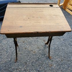 1920's. School Desk