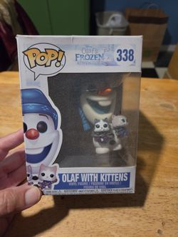 Fruzen Funko Pop olof  w/ Kityens (#338)