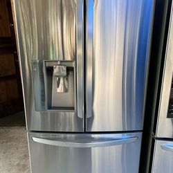 🍂REFRIGERATOR LG 3 DOORS🍂✔️STAINLESS STEEL✔️🆓️FREE DELIVERY🆓️