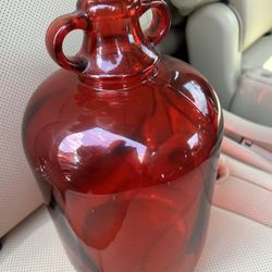 Cider Jug Rare Red