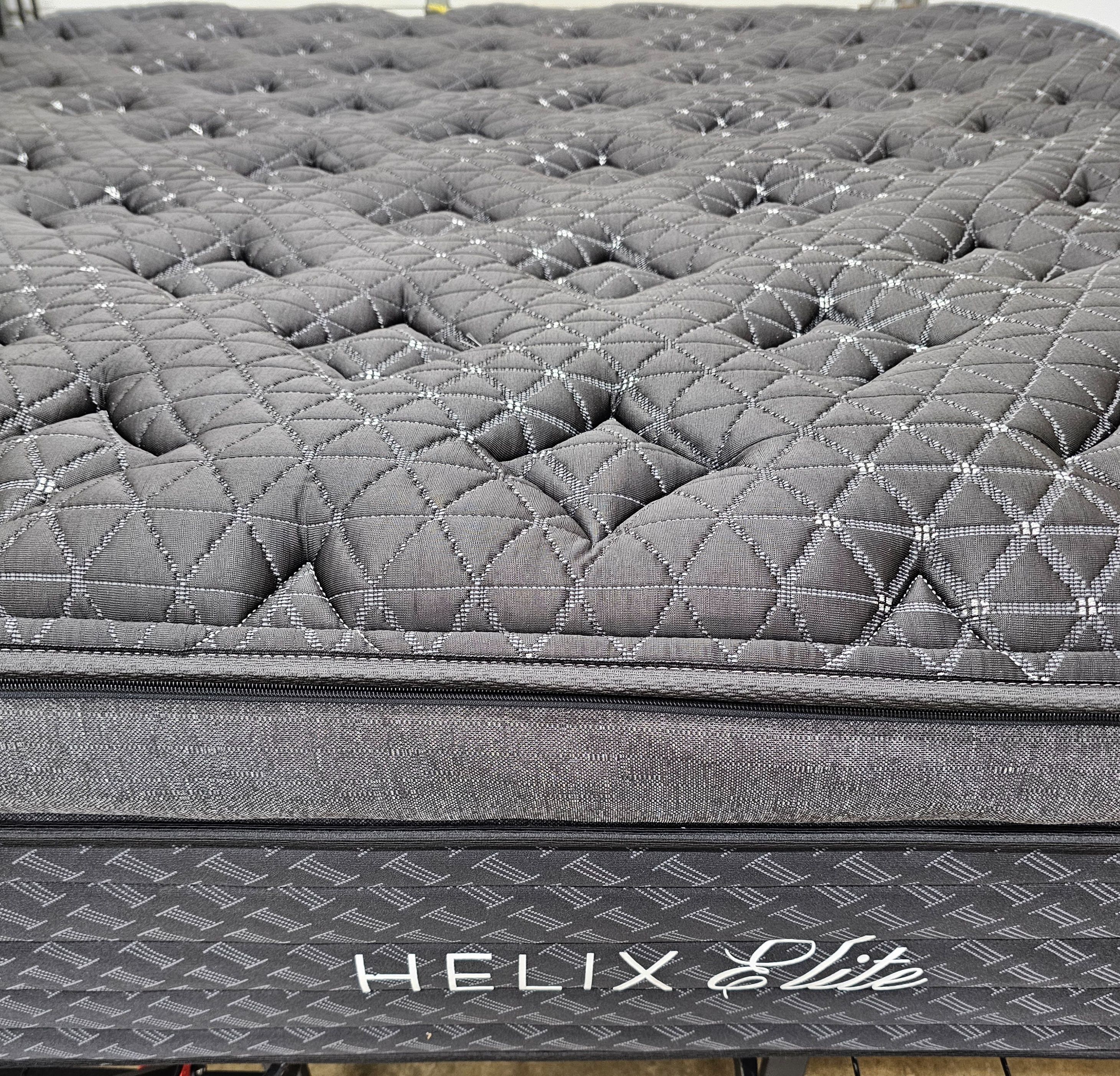 LIKE NEW! Helix Dawn Elite King Mattress - Delivery Available