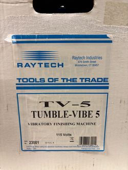 Raytech TV-5 rock tumbler