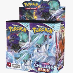 Pokemon Chilling reign booster box