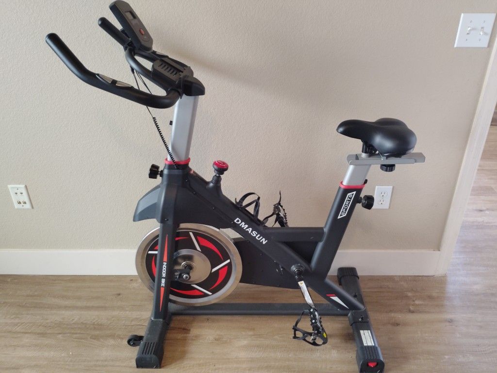 Stationary Bike And Weight Bench