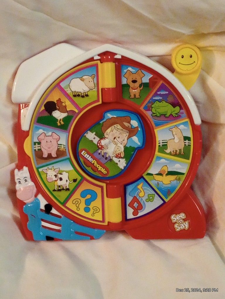 Little People See-N-Say ( like new)