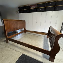 Wood Cal King Bed Frame 